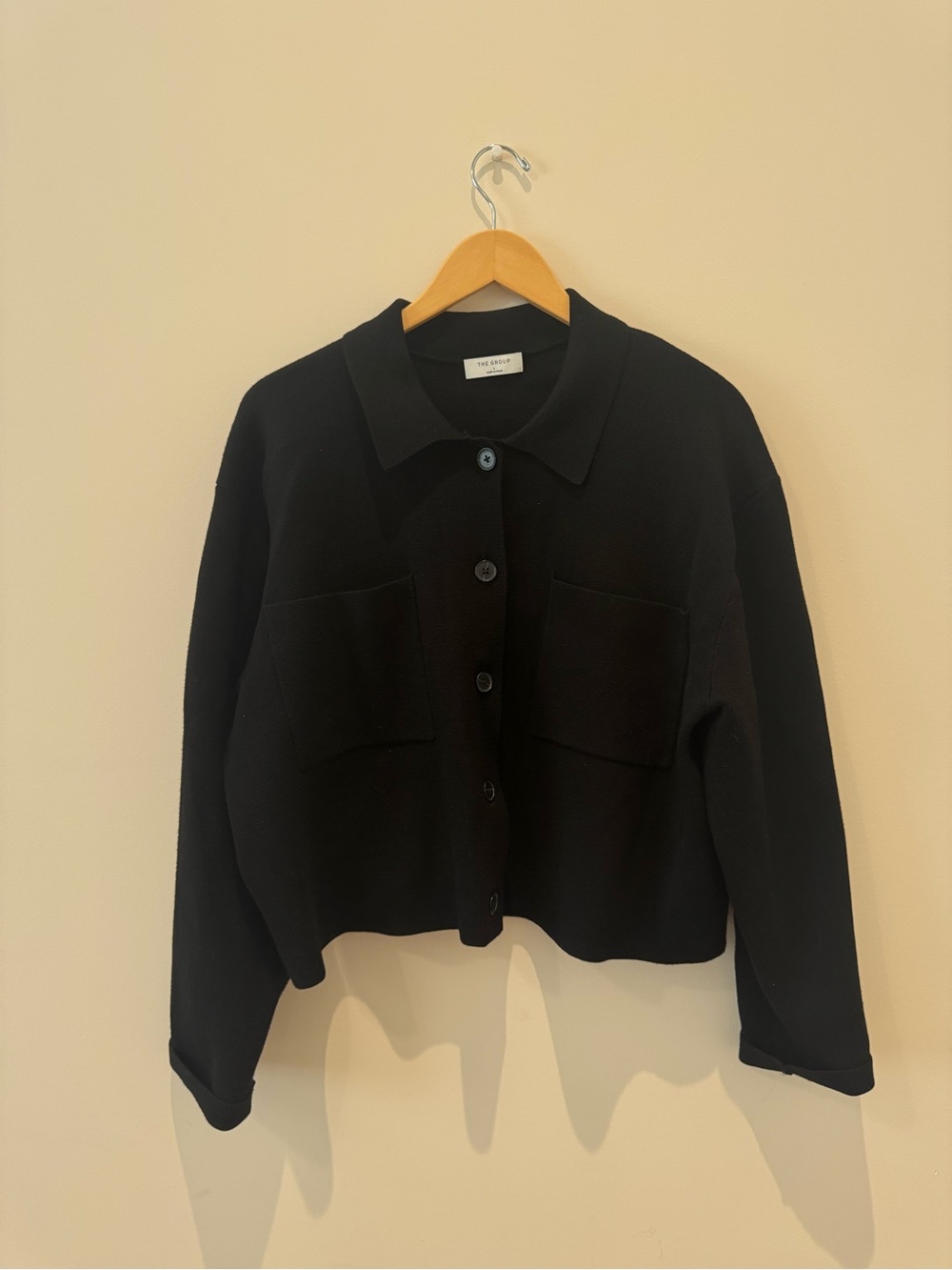 Aritzia Black Society Cardigan - Wonder Yarn